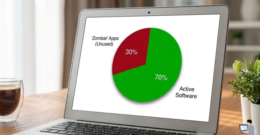 Research shows nearly 1/3rd of all B2B software spend is wasted on unused seats.