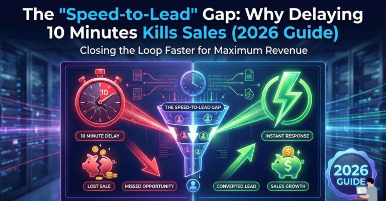 Why Delaying 10 Minutes Kills Sales (2026 Guide)