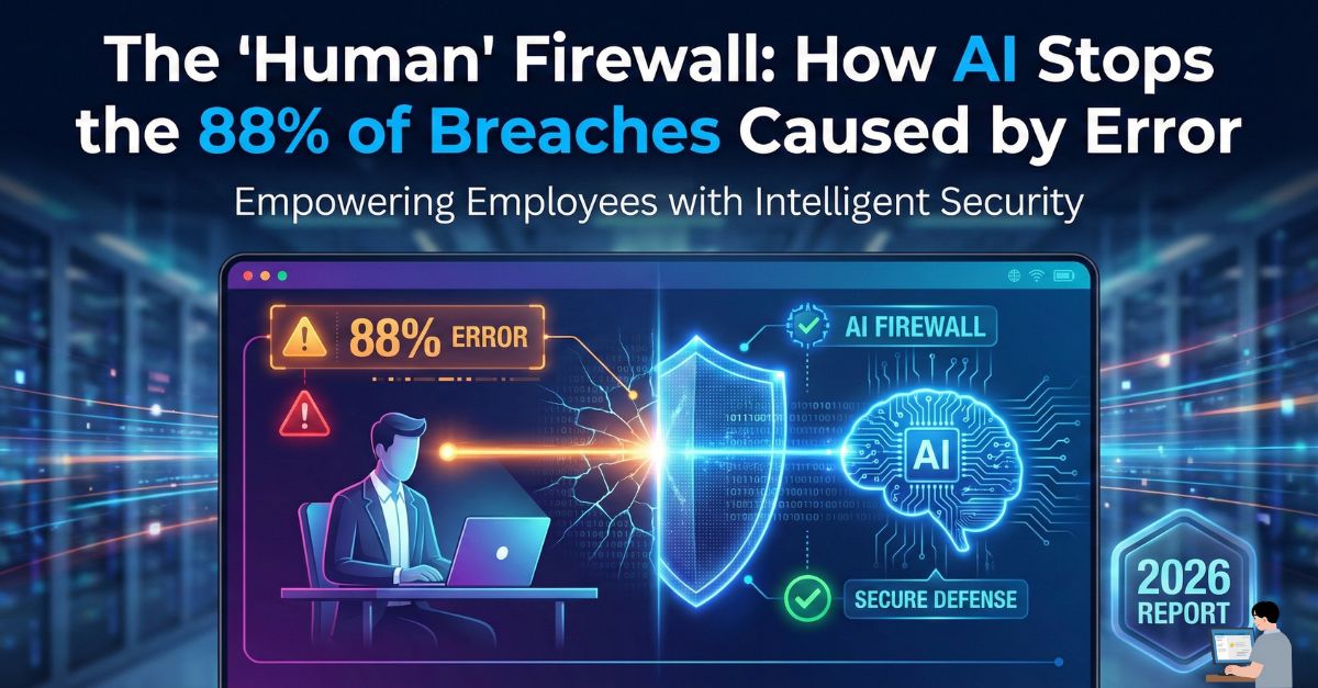 How AI Stops the 88% of Breaches Caused by Error
