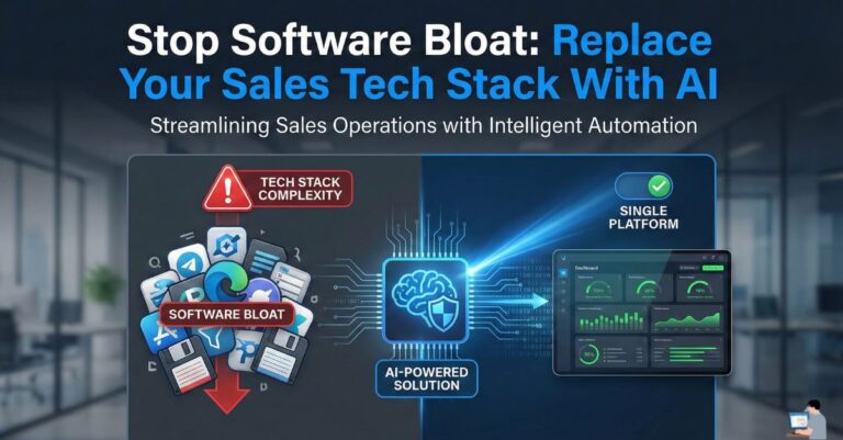 Replace Your Sales Tech Stack With AI