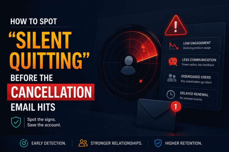 How to Spot "Silent Quitting" Before the Cancellation Email Hits