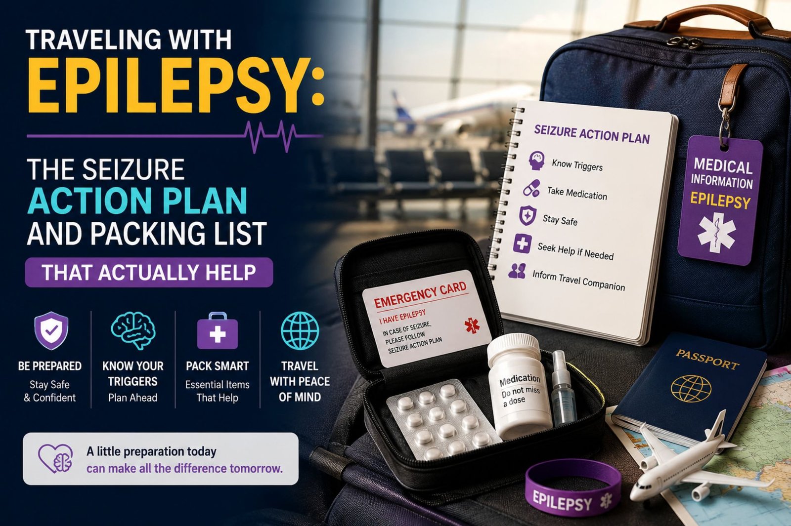 Traveling With Epilepsy: The Seizure Action Plan and Packing List That Actually Help