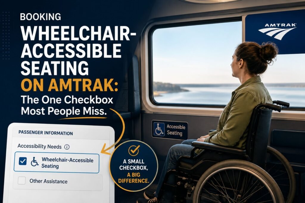 Booking Wheelchair-Accessible Seating on Amtrak